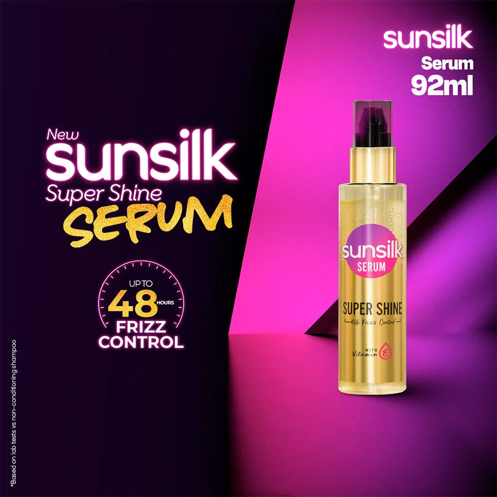 SUNSILK SUPER SHINE HAIR SERUM 92ML