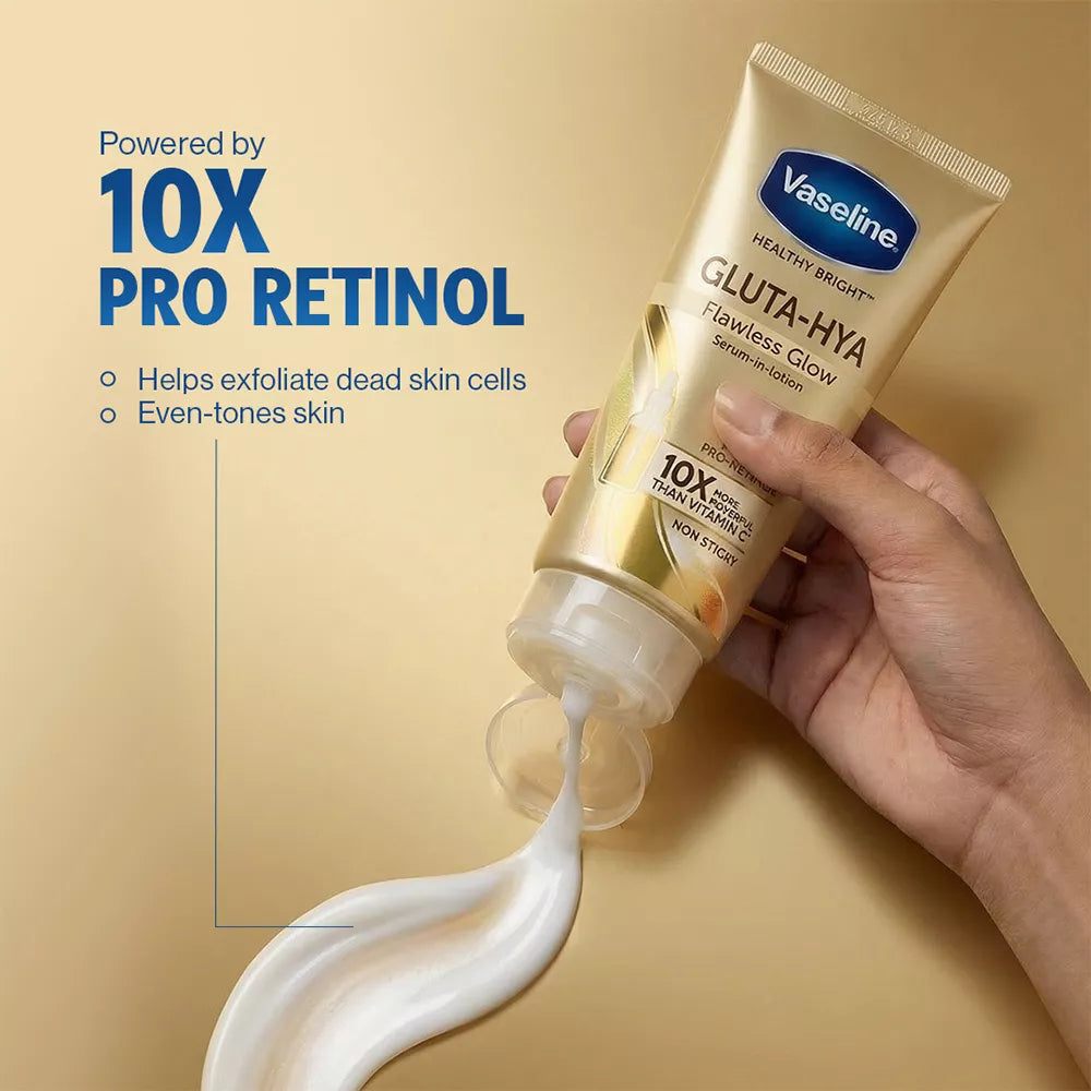 VASELINE GLUTA FLAWLESS BRIGHT GOLD 70ML