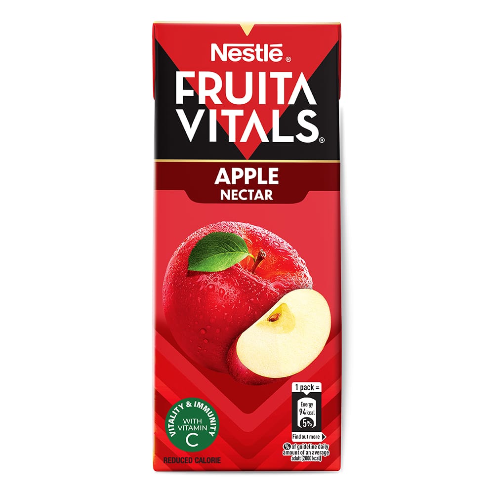 Nestle Fruita Vitals Apple Fruit Nectar 200ml