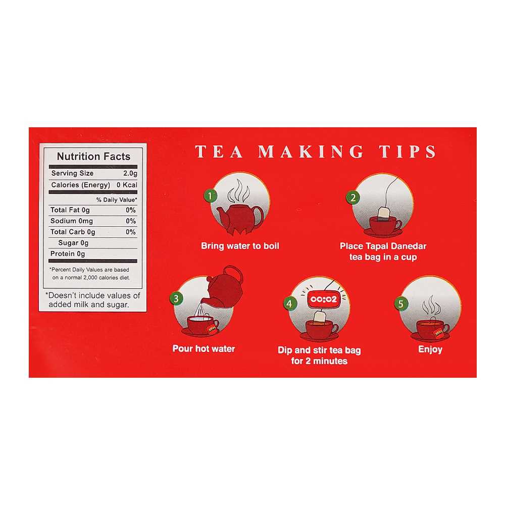 Tapal Danedar Tea Bags 50-Pack