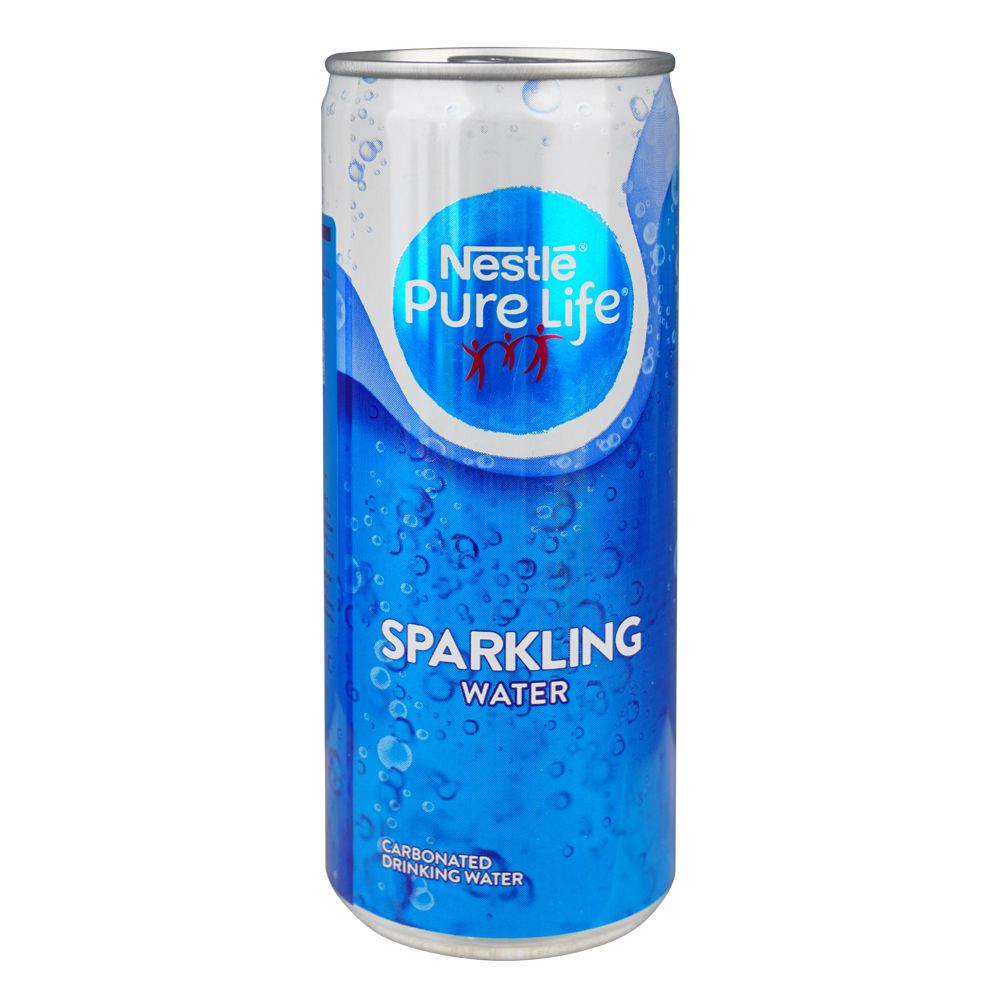 Nestle Pure Life Sparkling Water 250ml Can