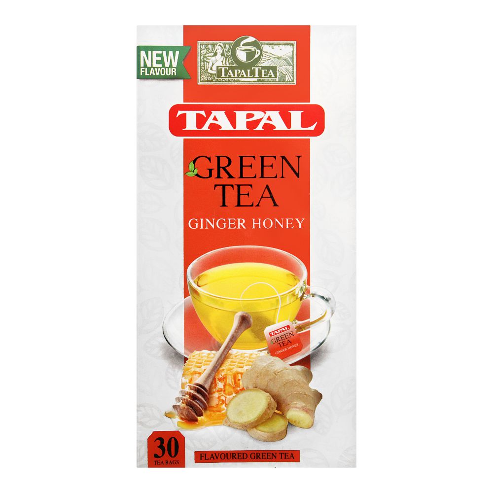 Tapal Ginger Honey Green Tea Bag 30-Pack