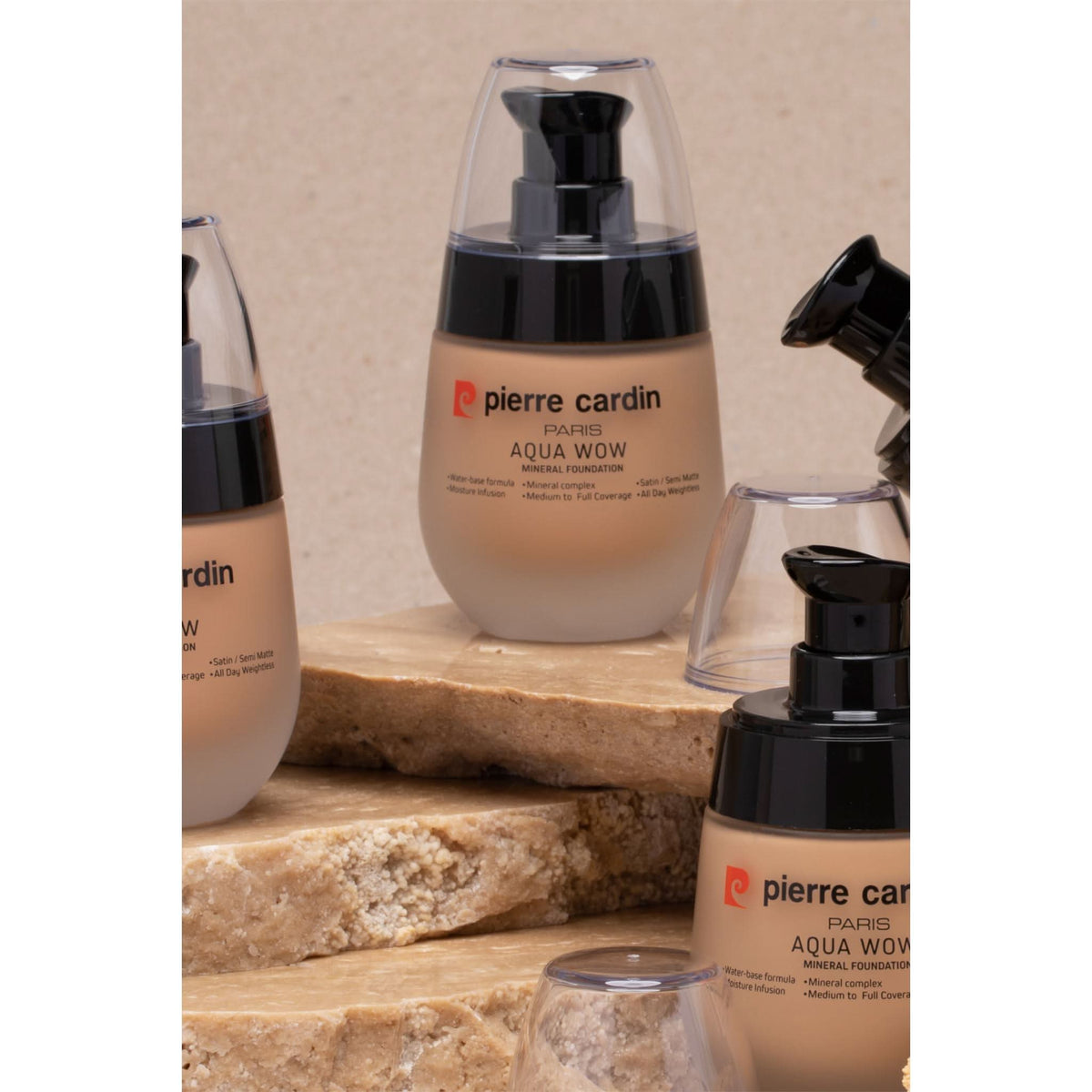 Aqua Wow Mineral Foundation 32ml - Pierre Cardin Pakistan