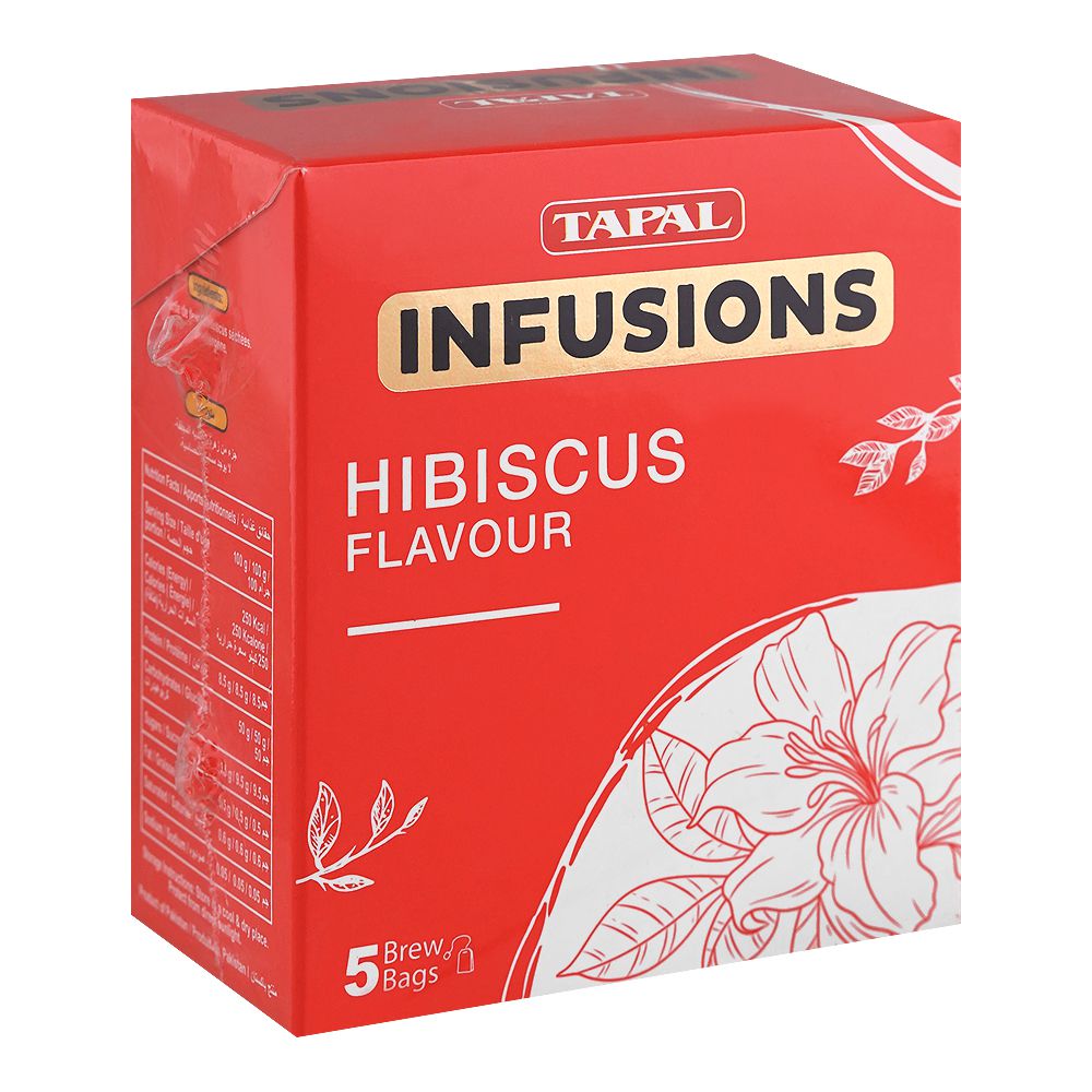 Tapal Infusion Hibiscus Tea Bags 5-Pack
