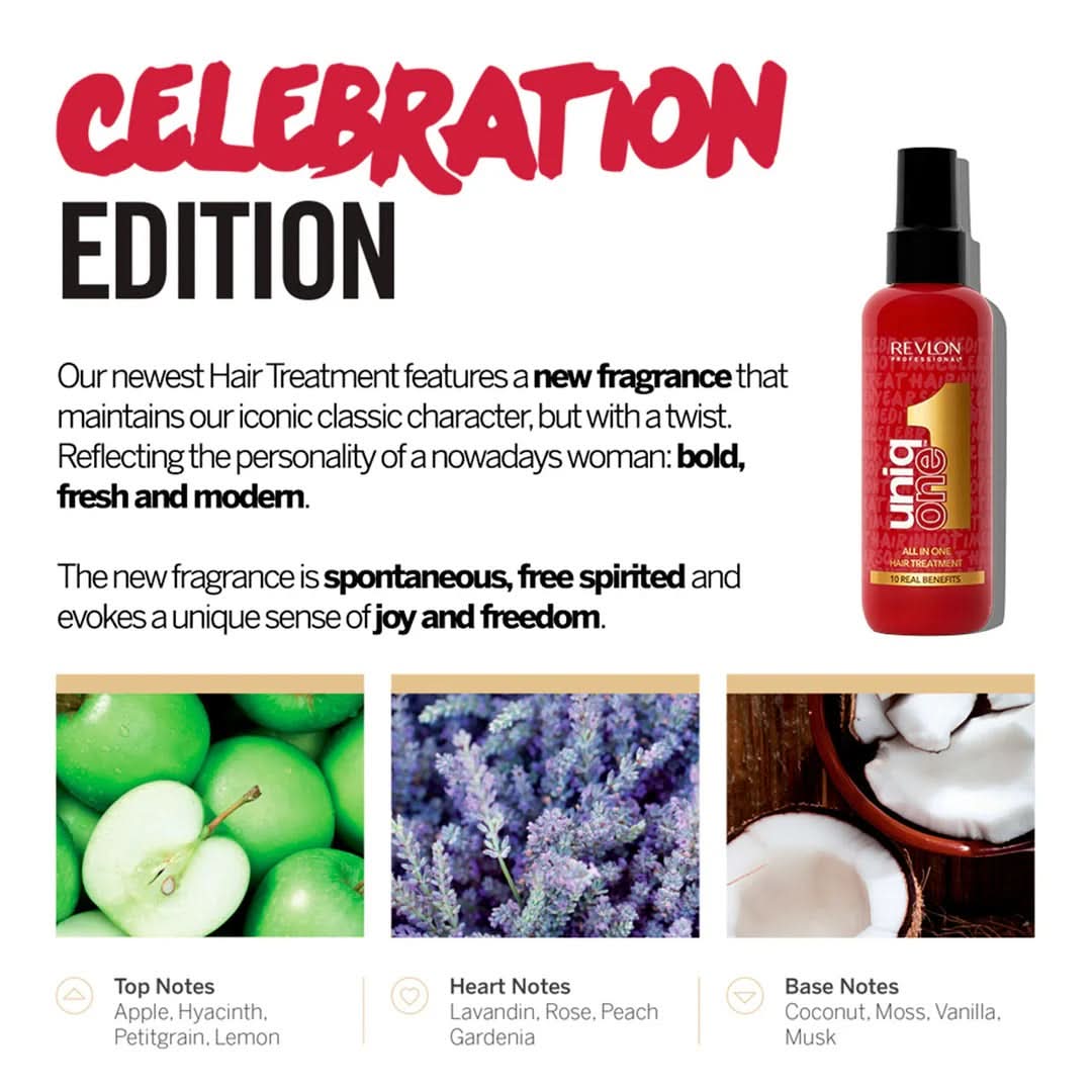 UniqONE DUO-PACK All-in-One Leave-In Hair Treatment Classic Fragrance 150ml + Shampoo 230ml