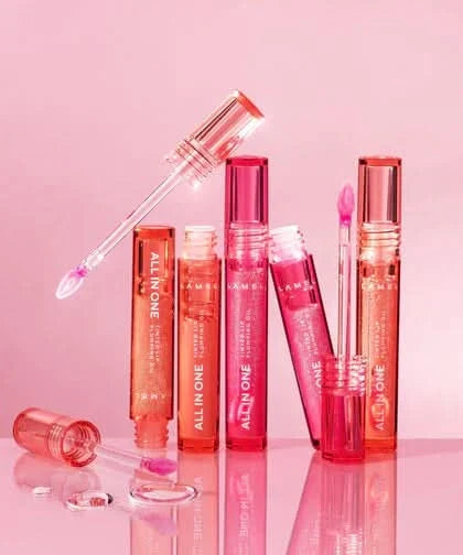 LAMEL All in One Lip Tinted Plumping Oil - 401 Peachy 3ml