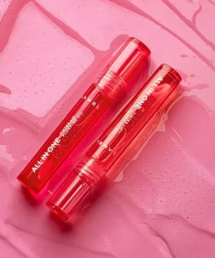 LAMEL All in One Lip Tinted Plumping Oil - 401 Peachy 3ml