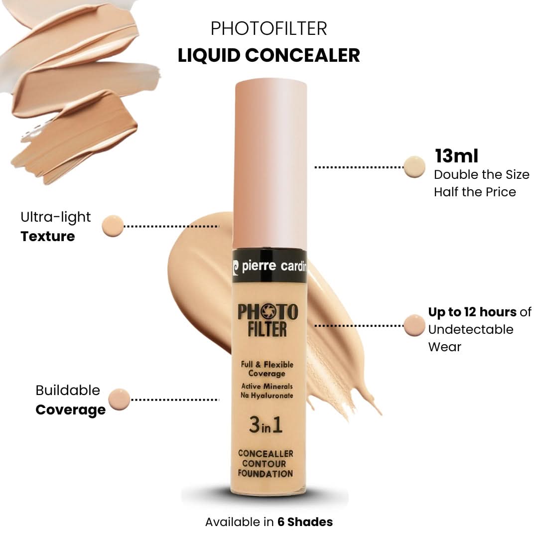 Pierre Cardin Paris Photofilter Liquid Concealer