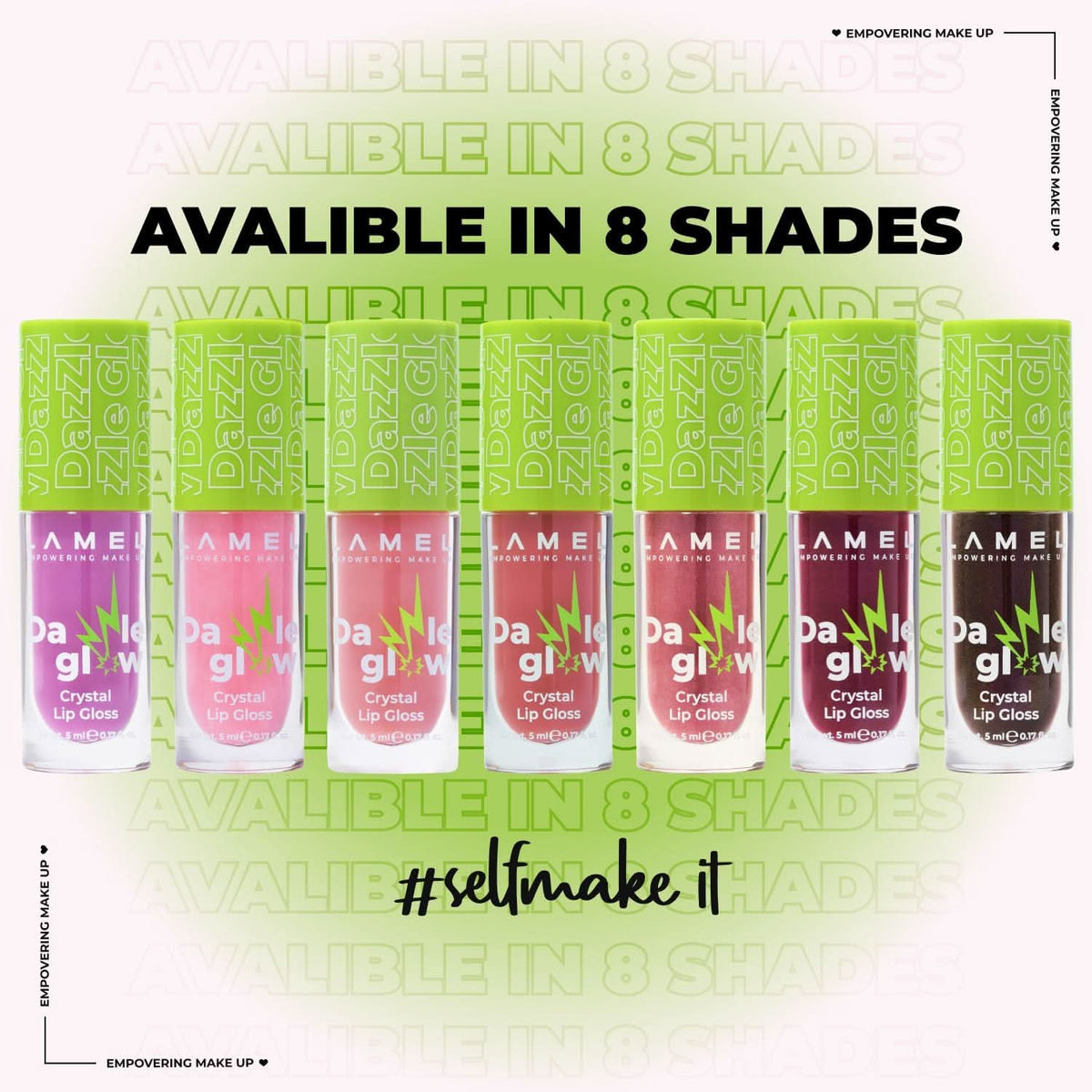LAMEL Dazzle Glow Lip Gloss 404 You Can 5ml