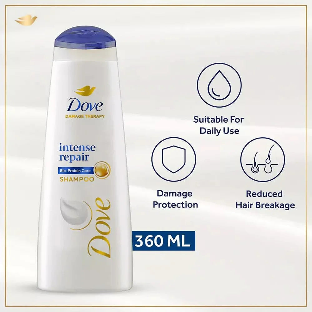 DOVE INTENSE REPAIR SHAMPOO 360ML