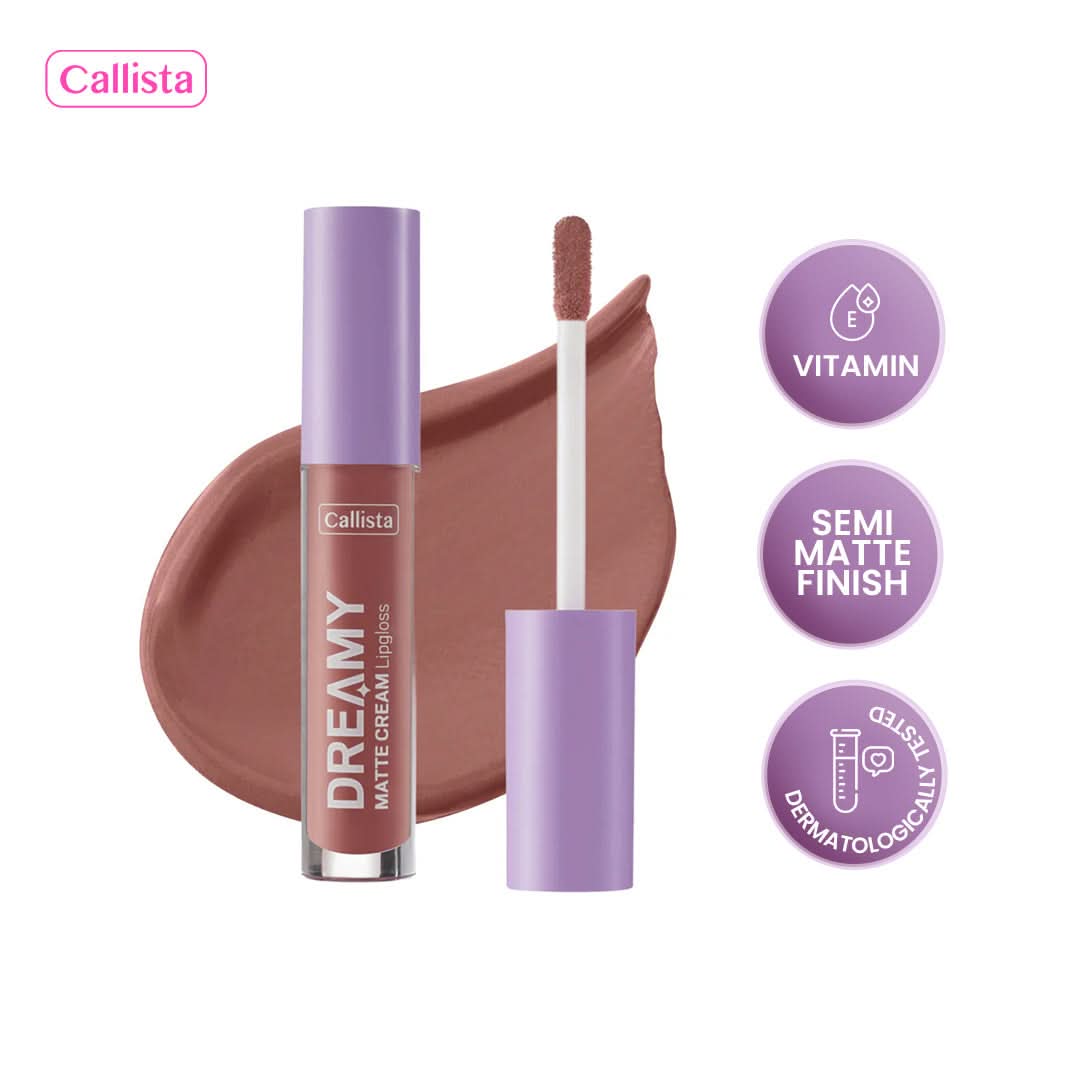 Callista Beauty Dreamy Matte Cream Lip Gloss