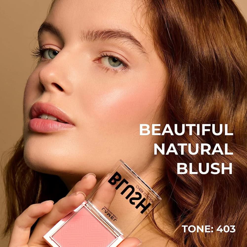 LAMEL Blush Cheek Colour - 403 Coral 3.8gm