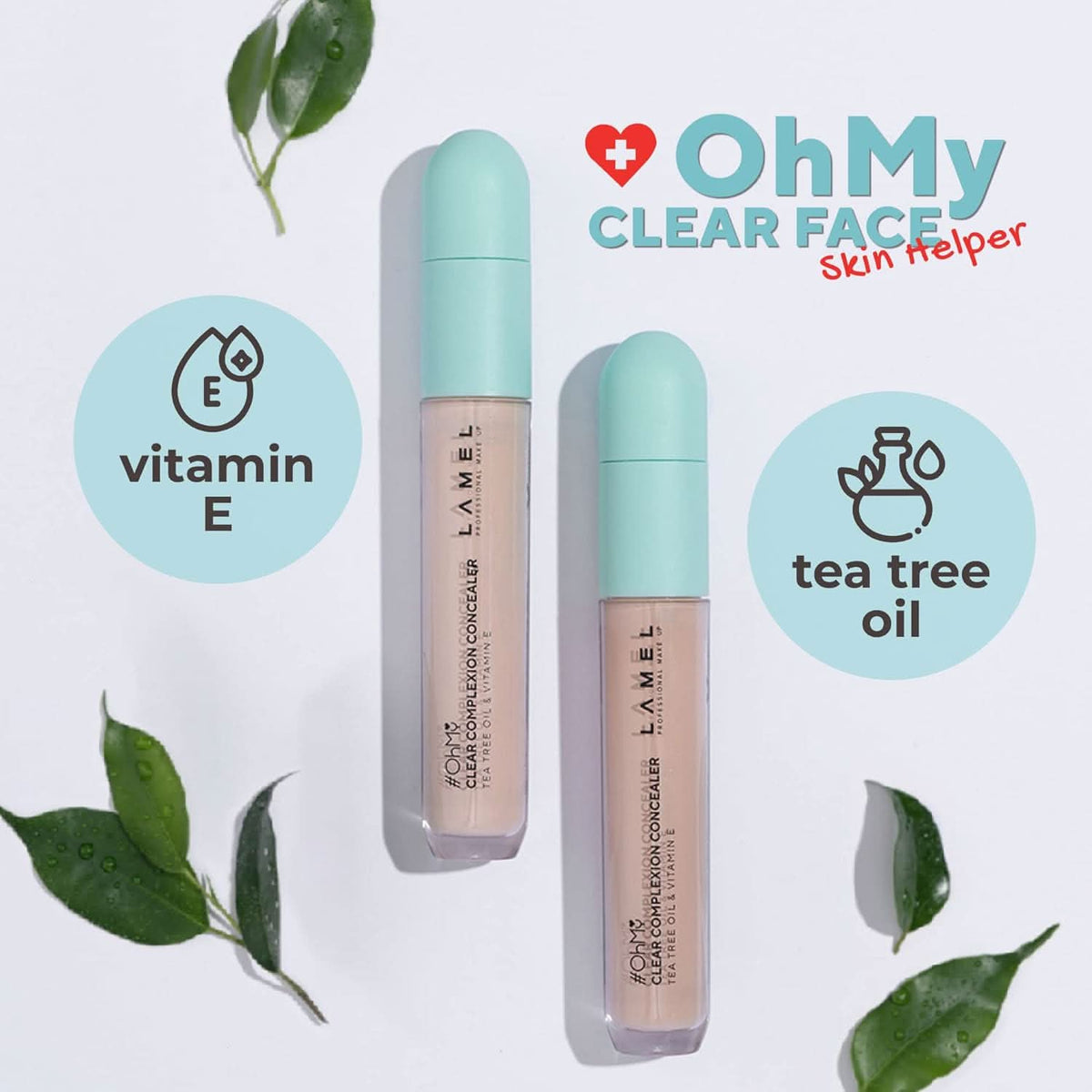 LAMEL OH My Clear Face Concealer - 401 Light Beige 7ml