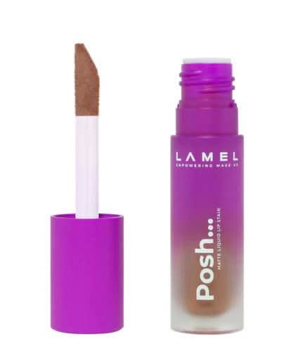 LAMEL Posh Matte Liquid Lip Stain - 404 Blush Pink 4gm