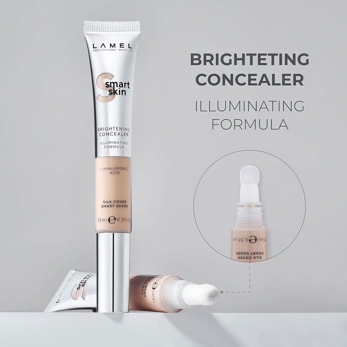 LAMEL Smart Skin Brightening Concealer - 401 Light Beige