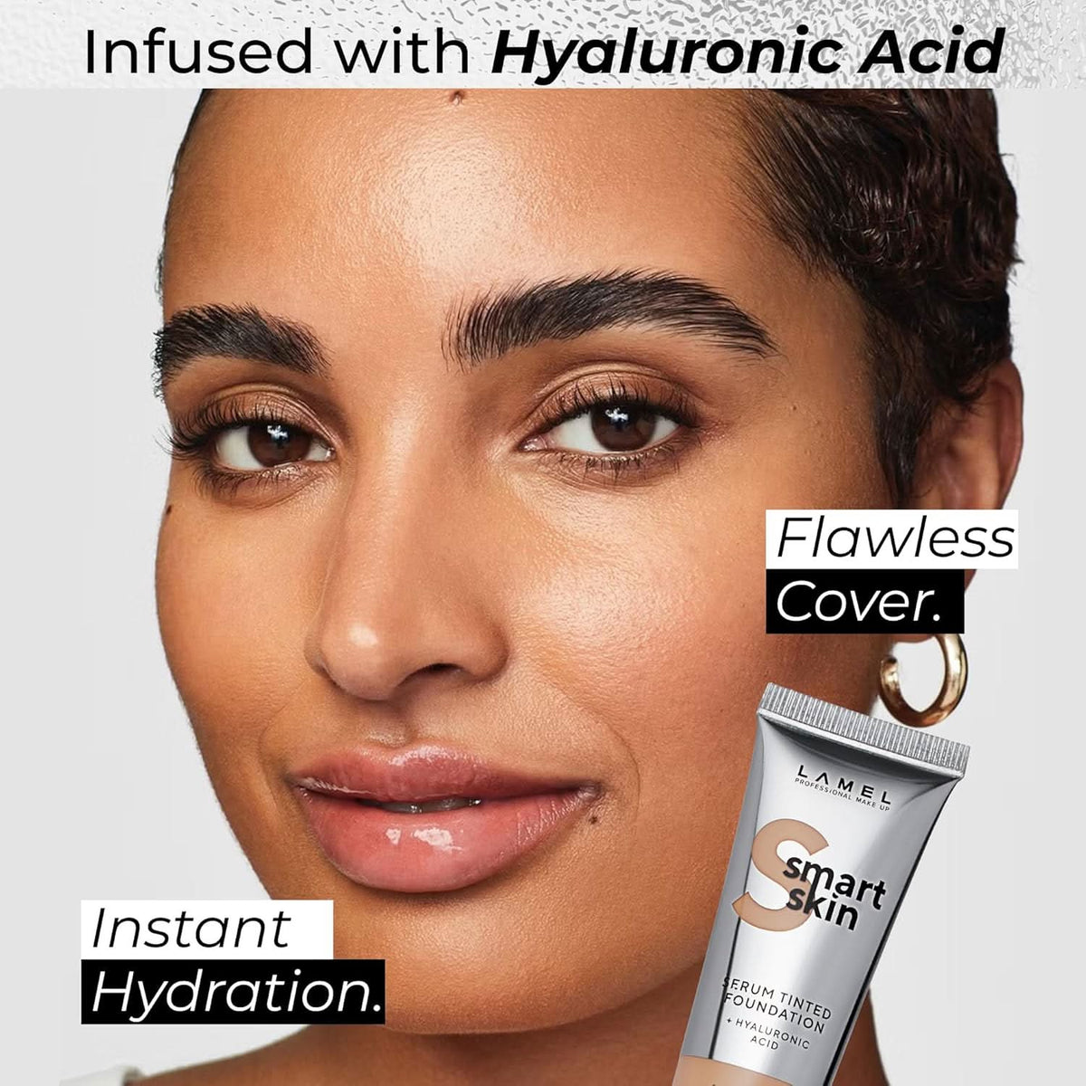 LAMEL Smart Skin Serum Tinted Foundation - 404 Latte 35ml