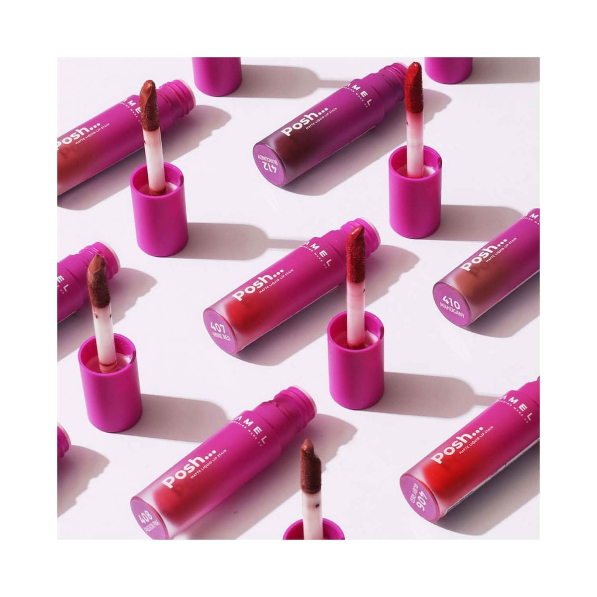 LAMEL Posh Matte Liquid Lip Stain - 403 Daily Nude 4gm