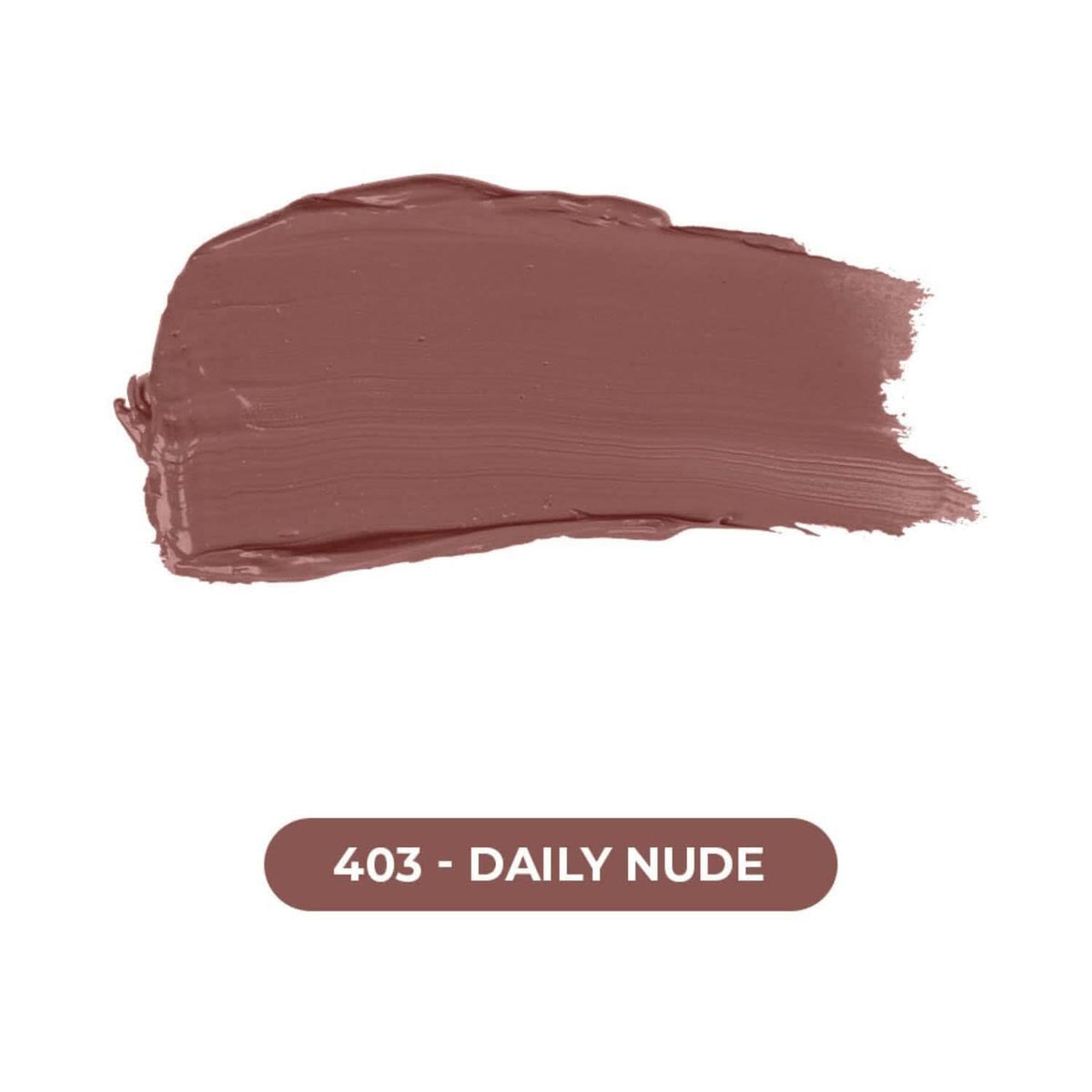 LAMEL Posh Matte Liquid Lip Stain - 403 Daily Nude 4gm