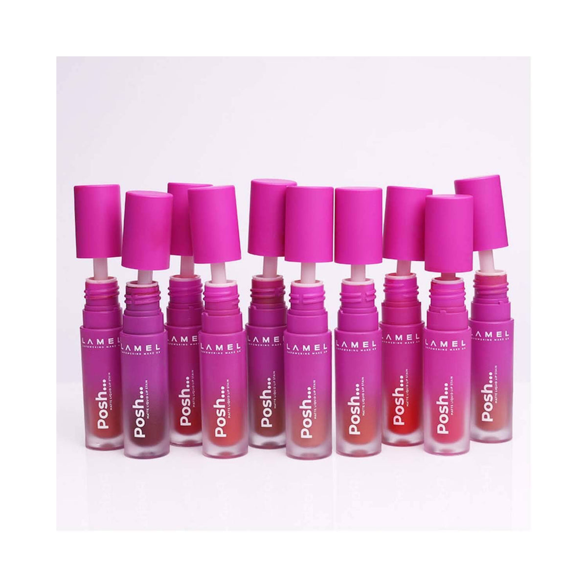 LAMEL Posh Matte Liquid Lip Stain - 403 Daily Nude 4gm