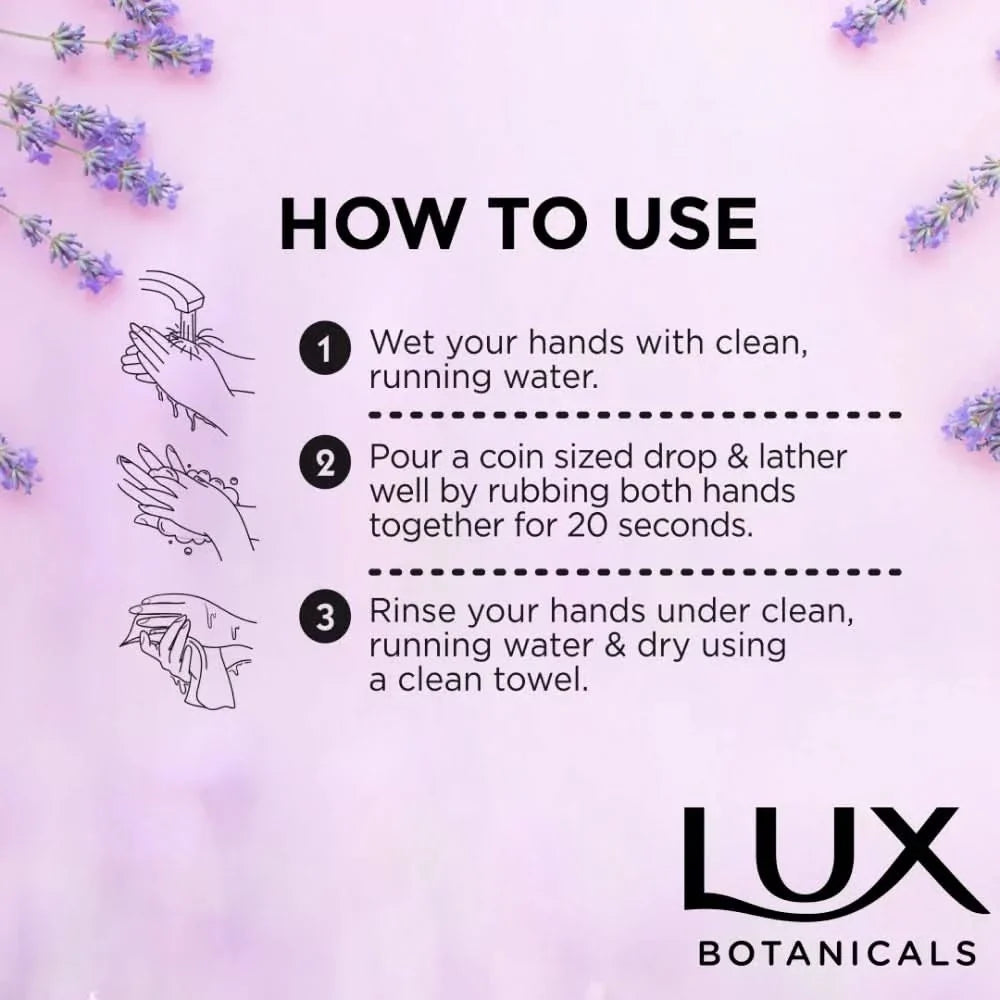 LUX LAVENDER HANDWASH BOTTLE 220ML