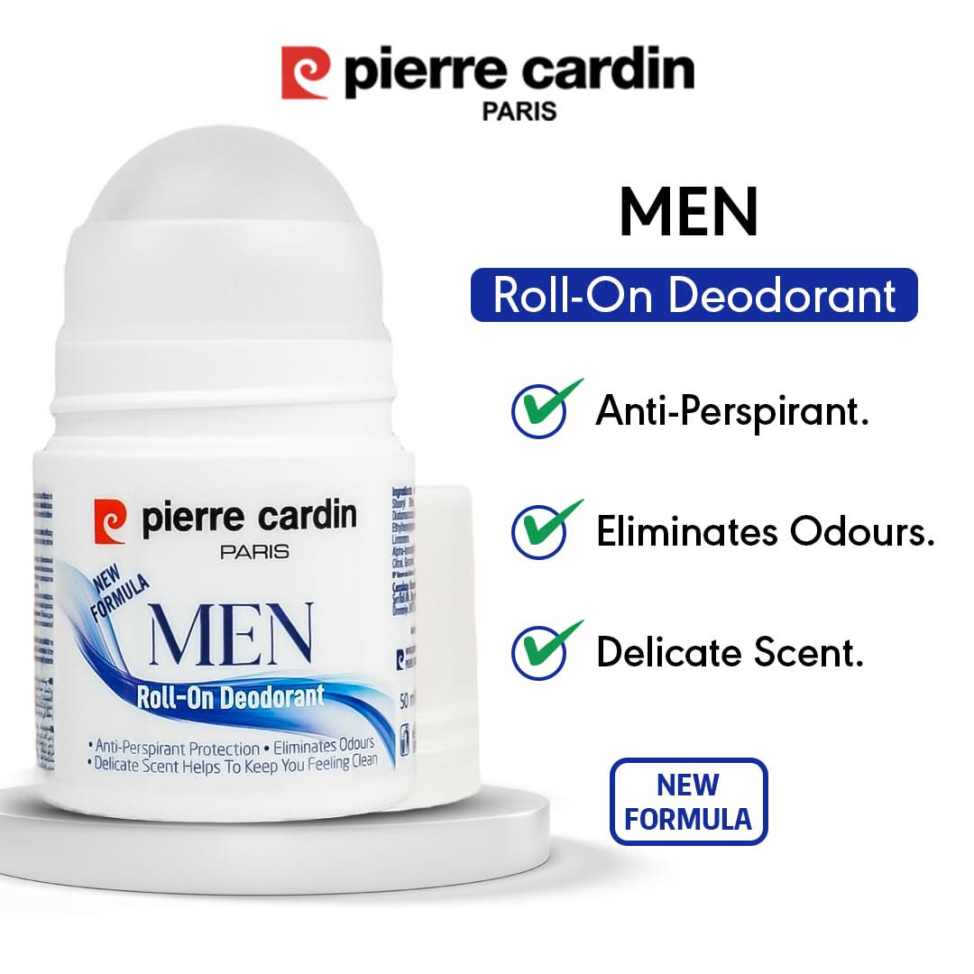 Roll On Deodorant For Men 50ml - Pierre Cardin Pakistan