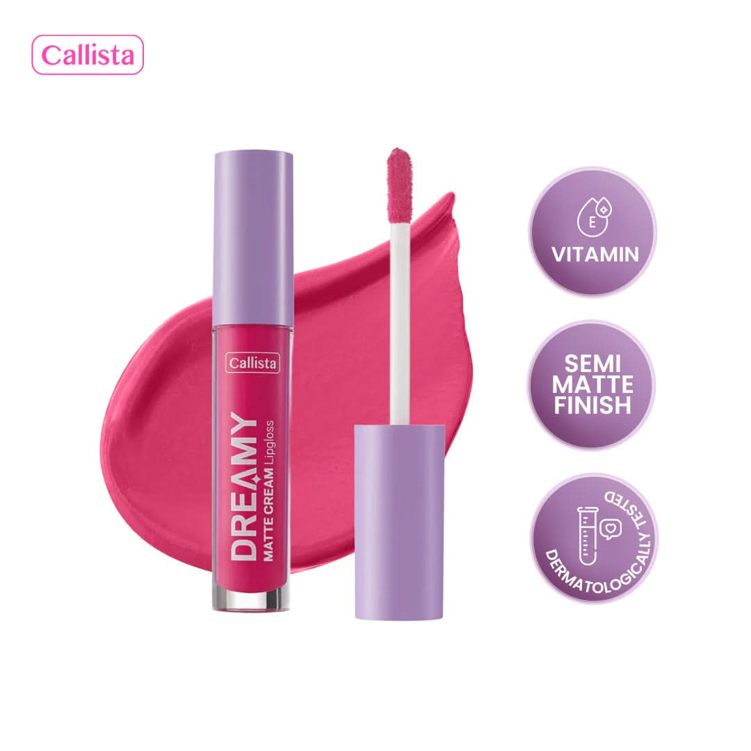 Callista Beauty Dreamy Matte Cream Lip Gloss