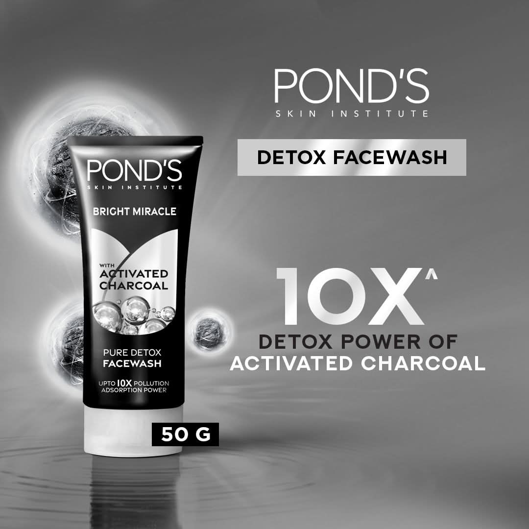 POND'S PURE DETOX FACEWASH 50G