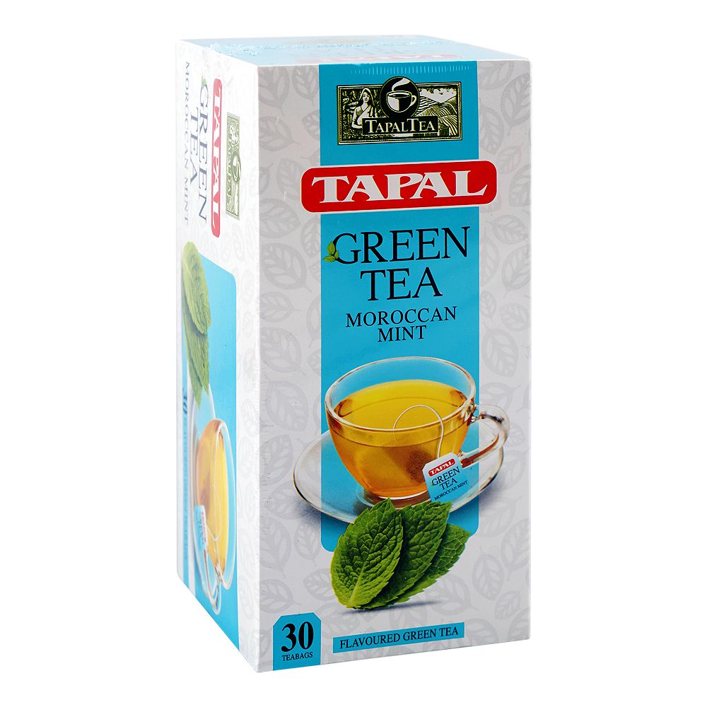 Tapal Moroccan Mint Green Tea Bags 30-Pack