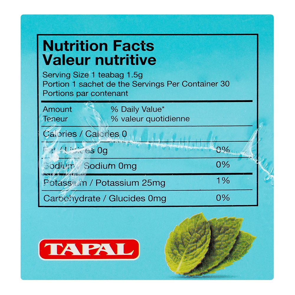 Tapal Moroccan Mint Green Tea Bags 30-Pack