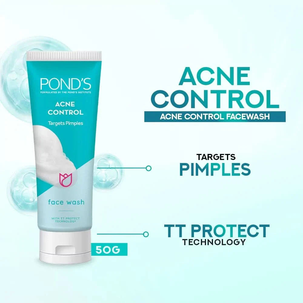 POND'S ACNE CONTROL FACEWASH 50G