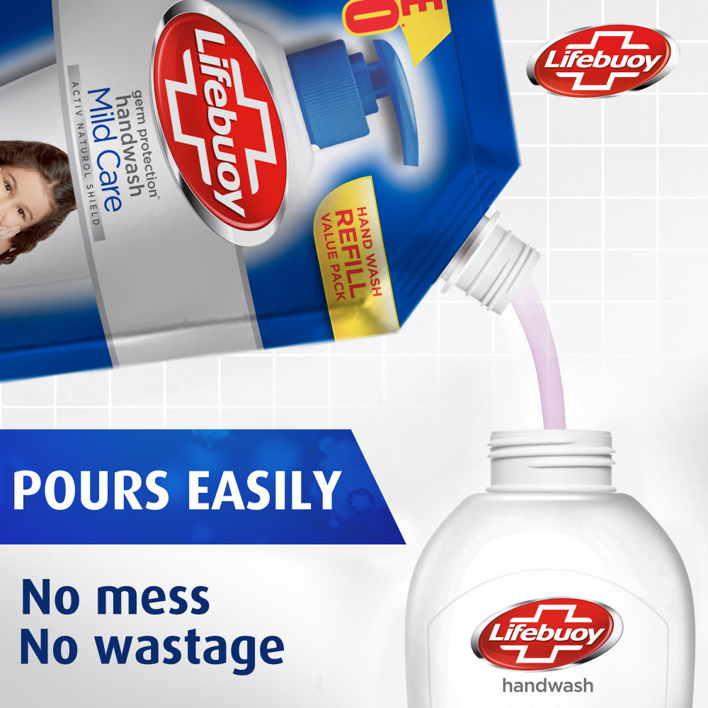 LIFEBUOY - MILD CARE HANDWASH - 900ML