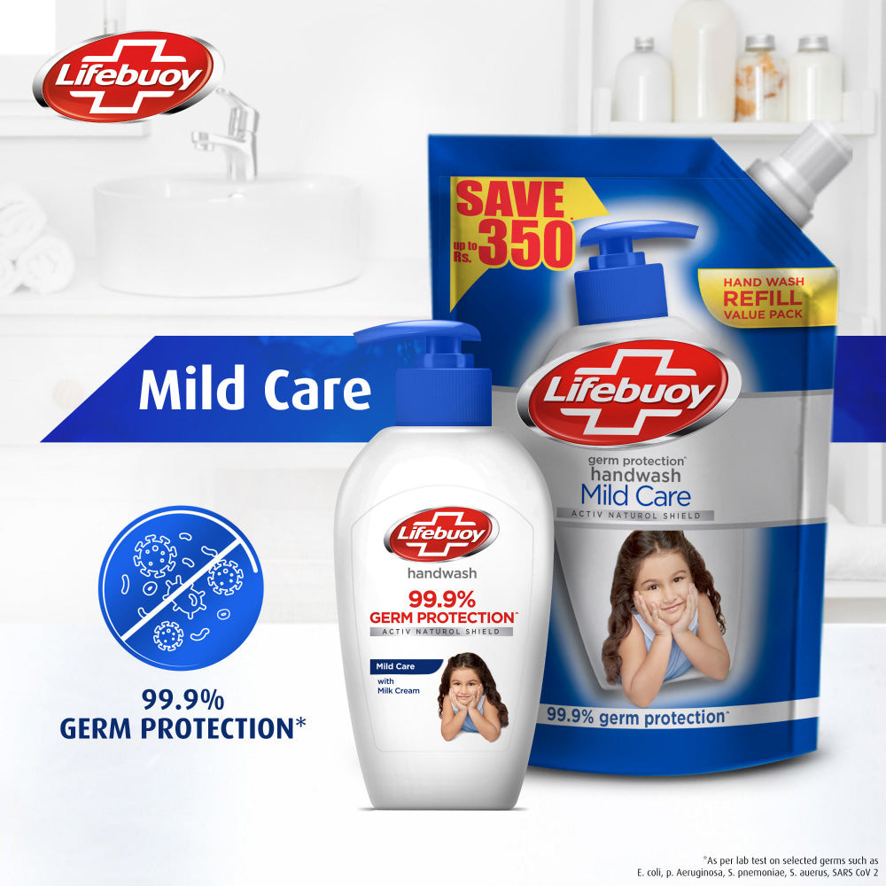LIFEBUOY - MILD CARE HANDWASH - 900ML