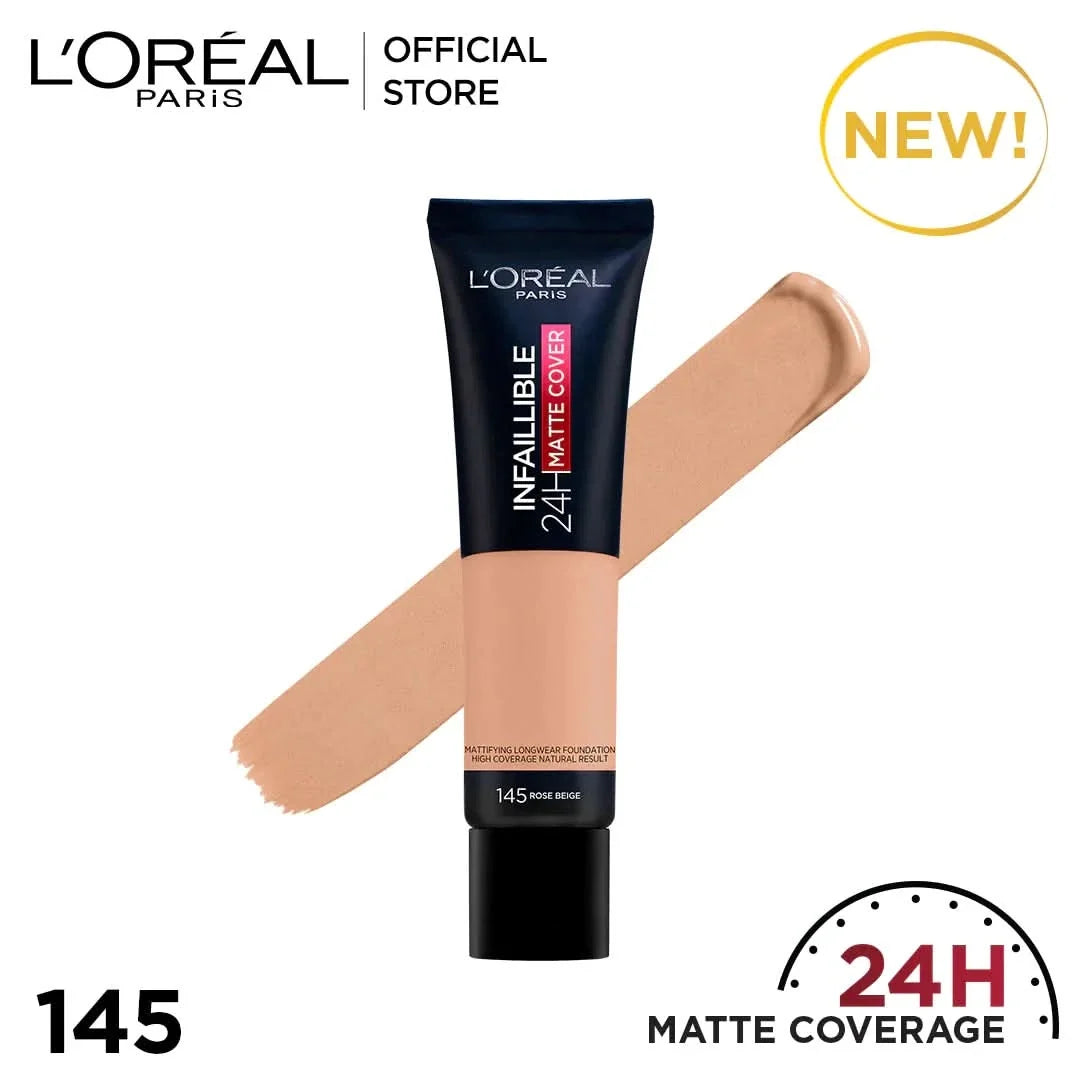 LOREAL PARIS INFALLIBLE 24H MATTE COVER FOUNDATION 30ml