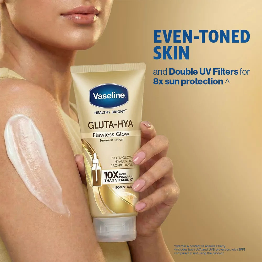 VASELINE GLUTA FLAWLESS BRIGHT GOLD 70ML