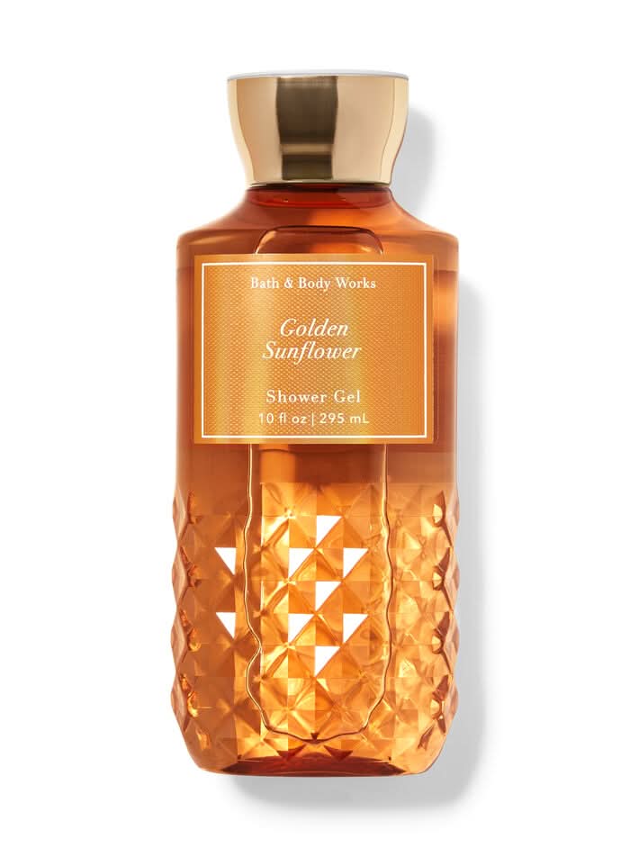 Golden Sunflower shower gels