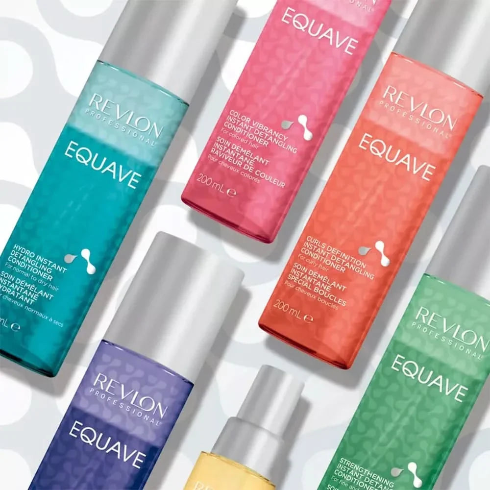 EQUAVE Hydro Care Set: Deep Cleansing Detox Micellar Shampoo 100ml and Instant Detangling Conditioner 200ml