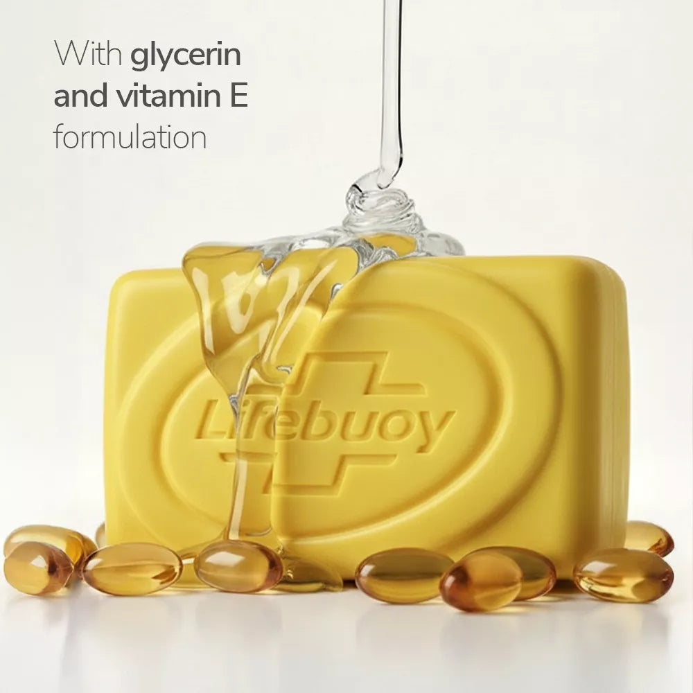 LIFEBUOY LEMON FRESH TRIO SOAP BAR 130G