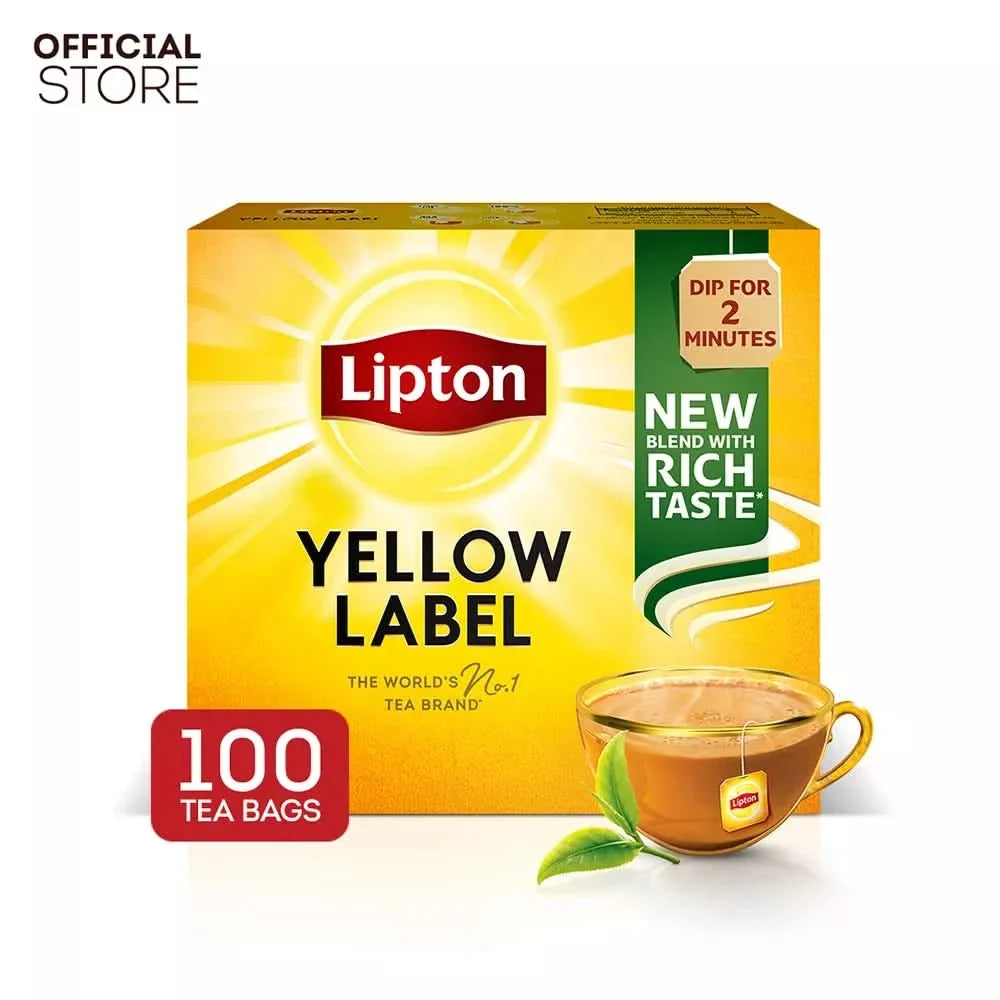Lipton Yellow Label Tea Bag - 100s