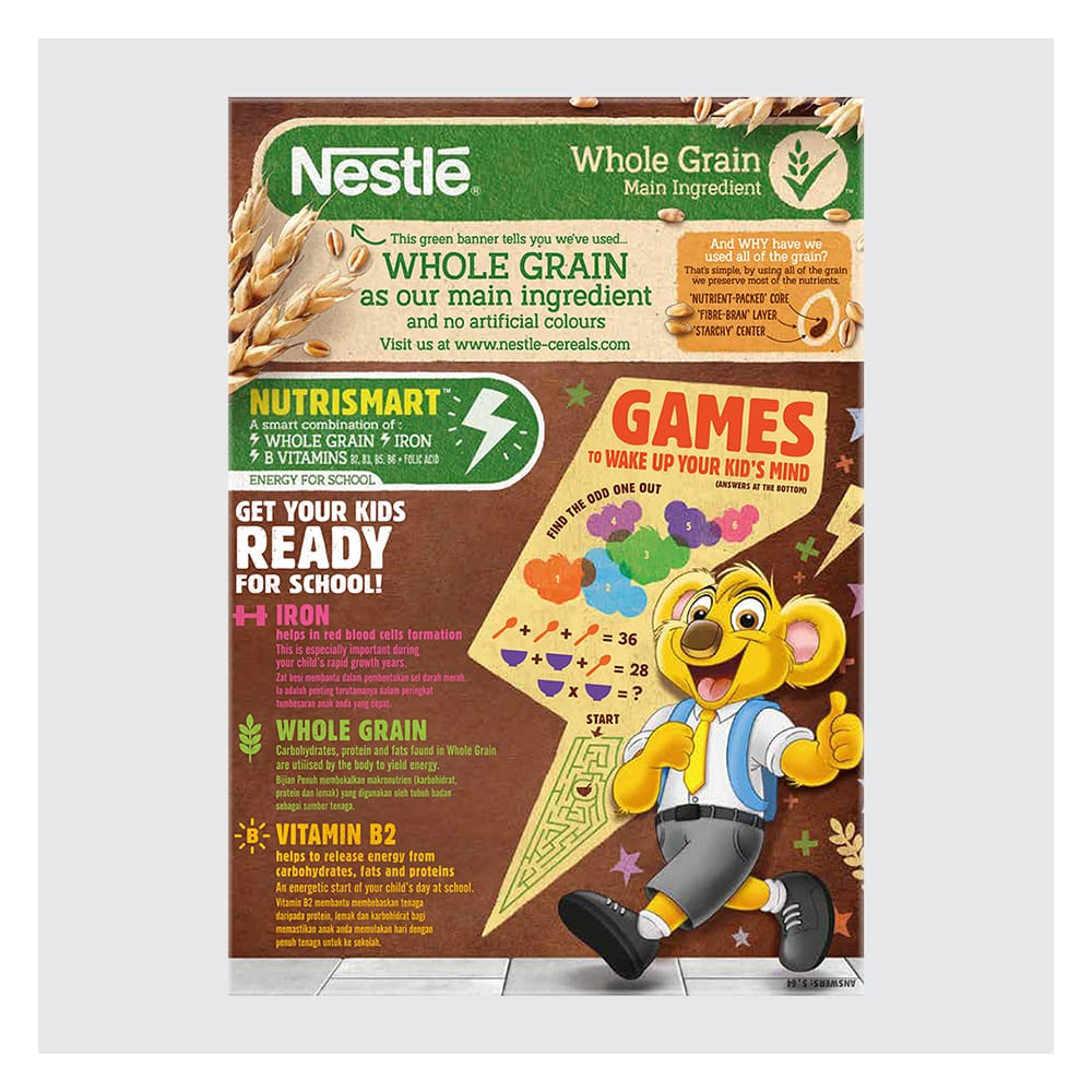 Nestle Koko Krunch Cereal, Whole Grain 150g