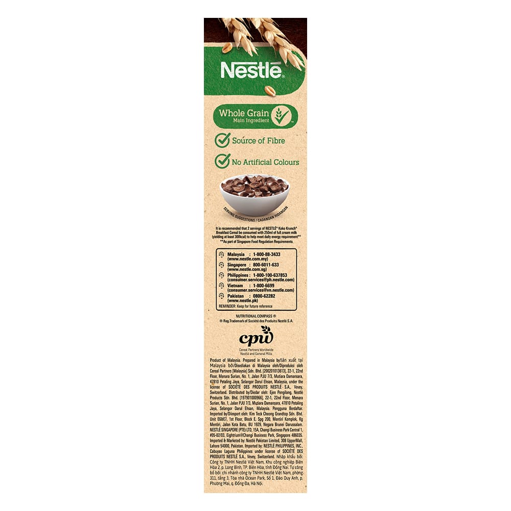 Nestle Koko Krunch Cereal, Whole Grain 150g