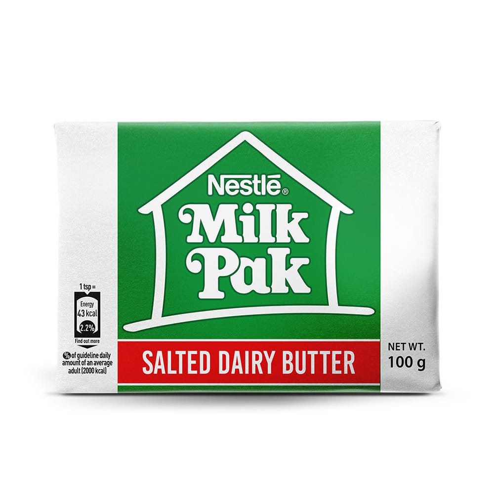 Nestle Milkpak Dairy Butter, Salted 100g