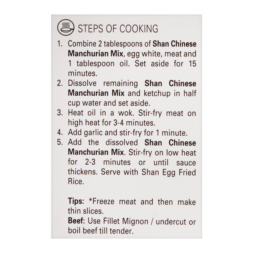 Shan Chinese Manchurian Mix 40g