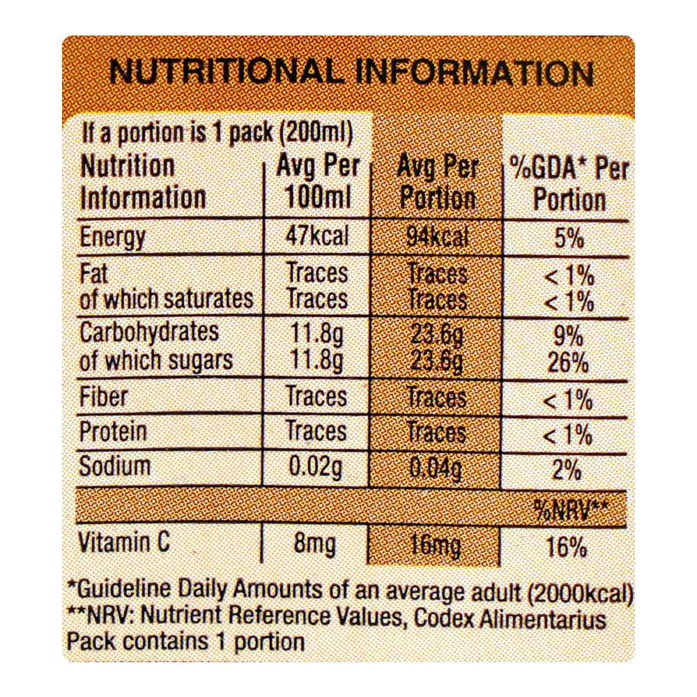 Nestle Fruita Vitals Apple Fruit Nectar 200ml