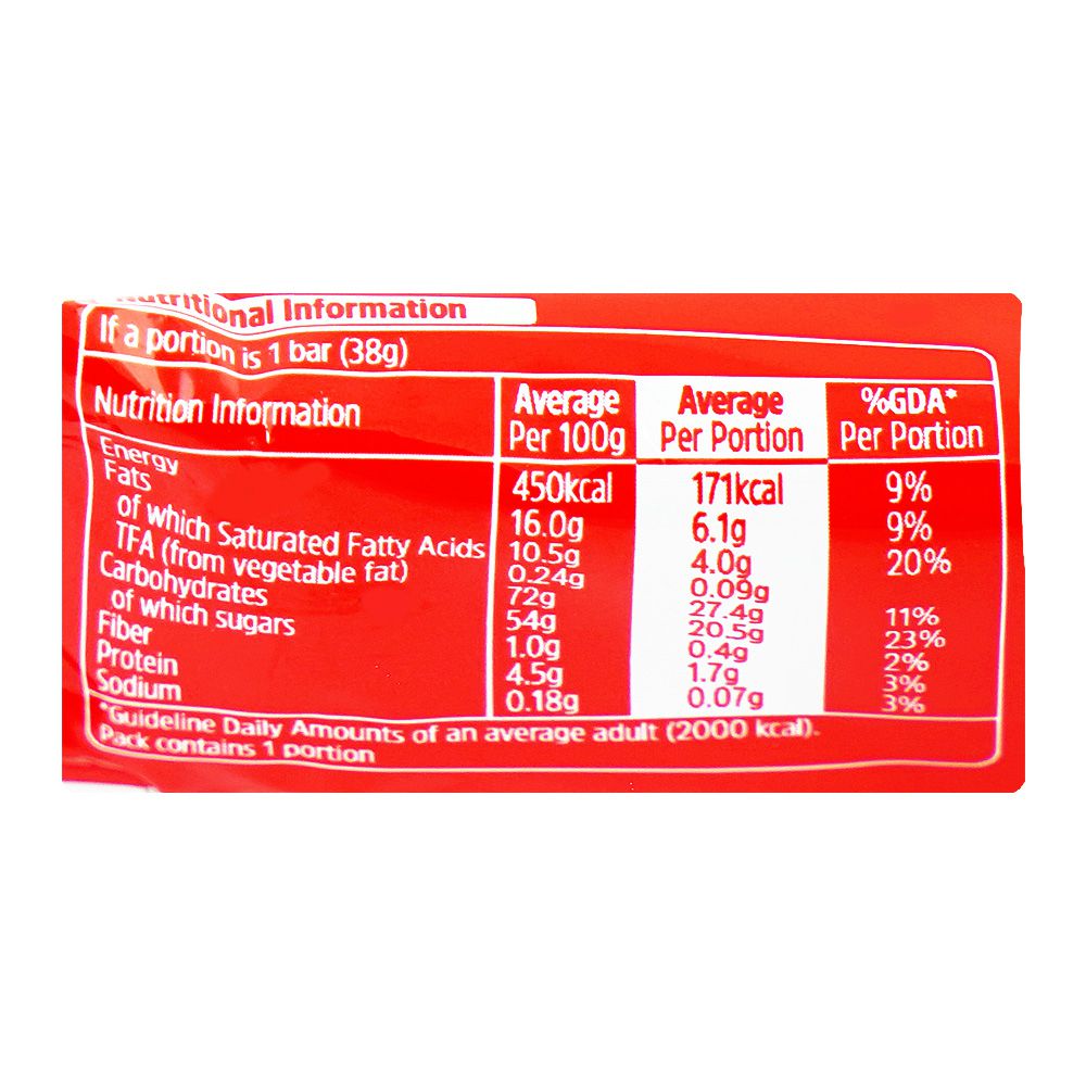 Nestle Caramel Chocolate Bar 38g