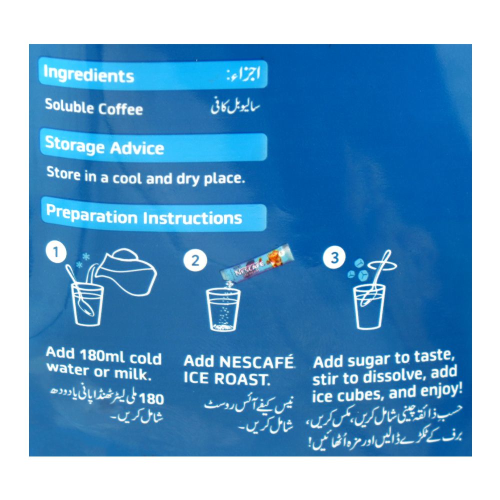 Nescafe Ice Roast Coffee Sachets 30-Pack