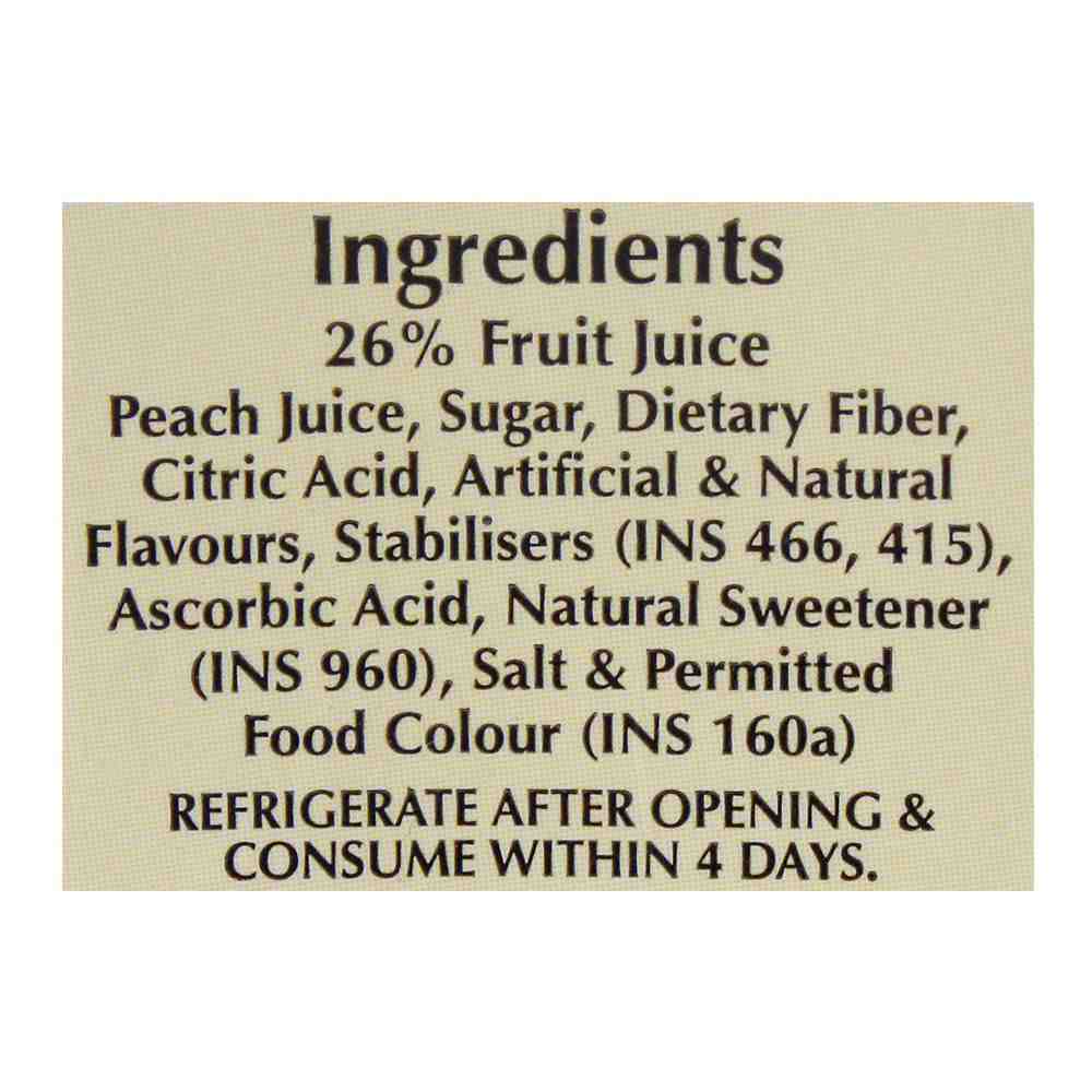 Nestle Fruita Vitals Peach Fruit Nectar 200ml