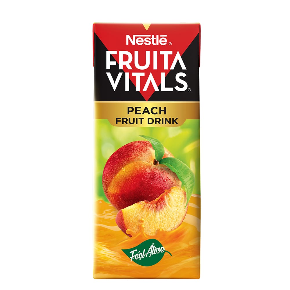 Nestle Fruita Vitals Peach Fruit Nectar 200ml