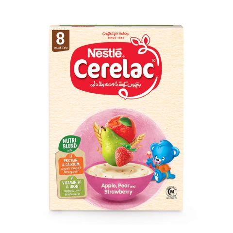 Nestle Cerelac Apple, Strawberry & Pear, 175g