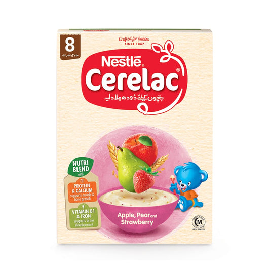 Nestle Cerelac Apple, Strawberry & Pear 175g