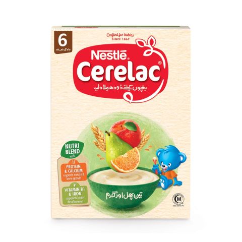 Nestle Cerelac 3 Fruits & Wheat, 350g